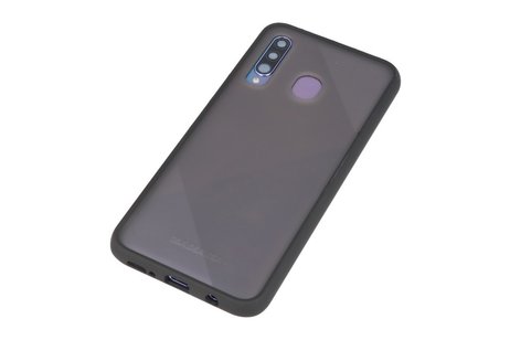 BAOHU Hoesje Geschikt voor de Samsung Galaxy A50 - Hard Case Backcover Telefoonhoesje - Zwart