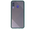 BAOHU Hoesje Geschikt voor de Samsung Galaxy A50 - Hard Case Backcover Telefoonhoesje - Donker Groen