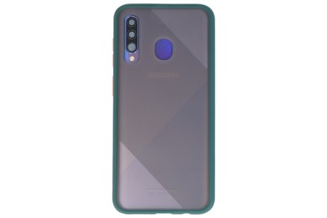 Samsung Galaxy A50 Hoesje Hard Case Backcover Telefoonhoesje Donker Groen