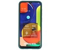 BAOHU Hoesje Geschikt voor de Samsung Galaxy A50 - Hard Case Backcover Telefoonhoesje - Donker Groen
