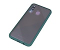 BAOHU Hoesje Geschikt voor de Samsung Galaxy A50 - Hard Case Backcover Telefoonhoesje - Donker Groen