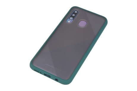 Samsung Galaxy A50 Hoesje Hard Case Backcover Telefoonhoesje Donker Groen