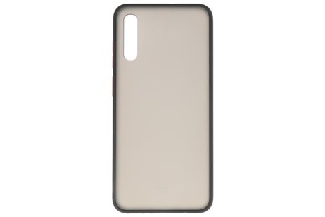 BAOHU Hoesje Geschikt voor de Samsung Galaxy A70 - Hard Case Backcover Telefoonhoesje - Zwart