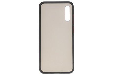 BAOHU Hoesje Geschikt voor de Samsung Galaxy A70 - Hard Case Backcover Telefoonhoesje - Zwart