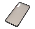 BAOHU Hoesje Geschikt voor de Samsung Galaxy A70 - Hard Case Backcover Telefoonhoesje - Zwart