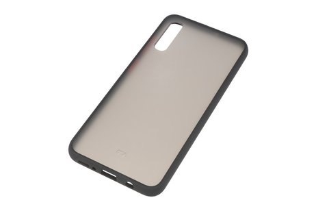 BAOHU Hoesje Geschikt voor de Samsung Galaxy A70 - Hard Case Backcover Telefoonhoesje - Zwart