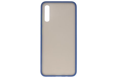 BAOHU Hoesje Geschikt voor de Samsung Galaxy A70 - Hard Case Backcover Telefoonhoesje - Blauw