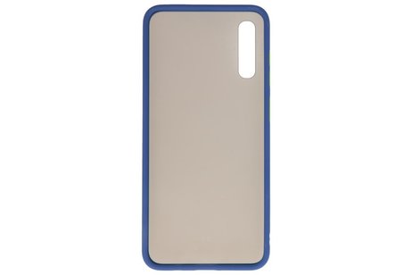 Samsung Galaxy A70 Hoesje Hard Case Backcover Telefoonhoesje Blauw