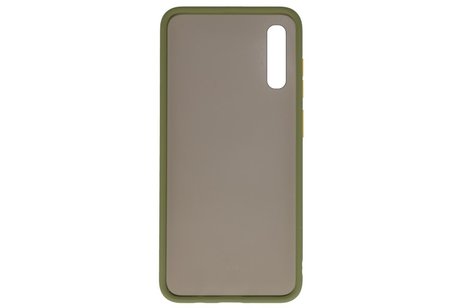 Samsung Galaxy A70 Hoesje Hard Case Backcover Telefoonhoesje Groen