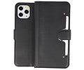 BAOHU KAIYUE - Luxe Portemonnee Hoesje - Pasjeshouder Telefoonhoesje - Wallet Case - Geschikt voor iPhone 11 Pro Zwart