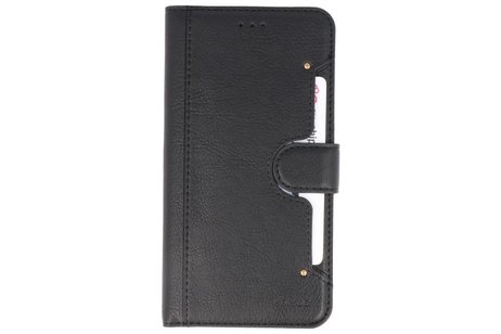BAOHU KAIYUE - Luxe Portemonnee Hoesje - Pasjeshouder Telefoonhoesje - Wallet Case - Geschikt voor iPhone 11 Pro Zwart