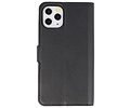 KAIYUE - Luxe Portemonnee Hoesje - Pasjeshouder Telefoonhoesje - Wallet Case - Geschikt voor iPhone 11 Pro Zwart