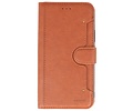 KAIYUE - Luxe Portemonnee Hoesje - Pasjeshouder Telefoonhoesje - Wallet Case - Geschikt voor iPhone 11 Pro Bruin