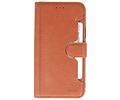 KAIYUE - Luxe Portemonnee Hoesje - Pasjeshouder Telefoonhoesje - Wallet Case - Geschikt voor iPhone 11 Pro Bruin