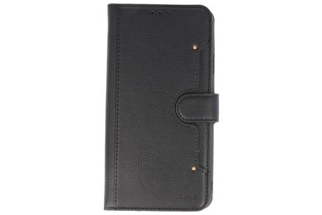 BAOHU KAIYUE - Luxe Portemonnee Hoesje - Pasjeshouder Telefoonhoesje - Wallet Case - Geschikt voor iPhone 11 Pro Max Zwart