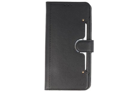 BAOHU KAIYUE - Luxe Portemonnee Hoesje - Pasjeshouder Telefoonhoesje - Wallet Case - Geschikt voor iPhone 11 Pro Max Zwart