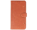 KAIYUE - Luxe Portemonnee Hoesje - Pasjeshouder Telefoonhoesje - Wallet Case - Geschikt voor iPhone 11 Pro Max Bruin