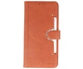 BAOHU KAIYUE - Luxe Portemonnee Hoesje - Pasjeshouder Telefoonhoesje - Wallet Case - Geschikt voor iPhone 11 Pro Max Bruin