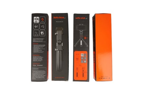 BAOHU Bluetooth Selfie Tripod Stick ( Model L01) Rood