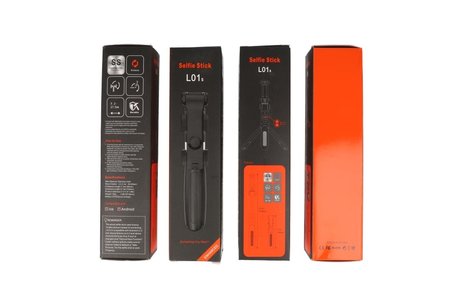 BAOHU Bluetooth Selfie Tripod Stick ( Model L01s ) Rood