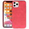 BAOHU Leder Design Back Cover iPhone 11 Pro Rood