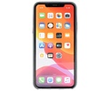 BAOHU Leder Design Back Cover Geschikt voor iPhone 11 Pro Max Grijs