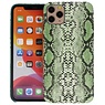 BAOHU Slang Design Back Cover iPhone 11 Pro Max Groen
