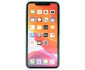 Slang Design Back Cover voor iPhone 11 Pro Max Groen