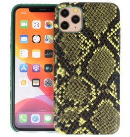 BAOHU Slang Design Back Cover iPhone 11 Pro Max Donker Groen