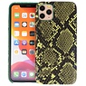 BAOHU Slang Design Back Cover iPhone 11 Pro Max Donker Groen