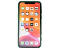 BAOHU Slang Design Back Cover - Hoesje Geschikt voor iPhone 11 Pro Max Donker Groen
