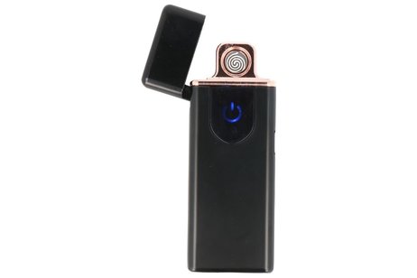 BAOHU Touch Screen Elektrisch oplaadbaar aansteker Zwart