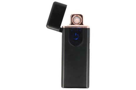 BAOHU Touch Screen Elektrisch oplaadbaar aansteker Zwart