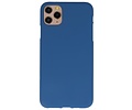 BackCover Hoesje Color Telefoonhoesje voor iPhone 11 Pro Max - Navy