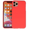 BackCover Hoesje Color Telefoonhoesje iPhone 11 Pro Max - Rood