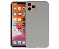 BackCover Hoesje Color Telefoonhoesje voor iPhone 11 Pro - Grijs