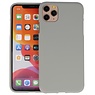 BAOHU BackCover Hoesje Color Telefoonhoesje iPhone 11 Pro - Grijs