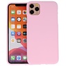 BackCover Hoesje Color Telefoonhoesje iPhone 11 Pro - Roze