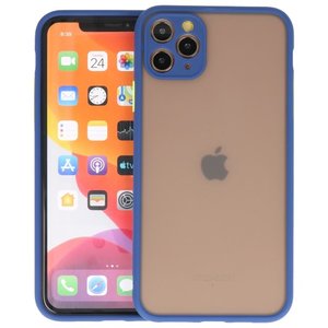 iPhone 11 Pro Max Hoesje Hard Case Backcover Telefoonhoesje Blauw