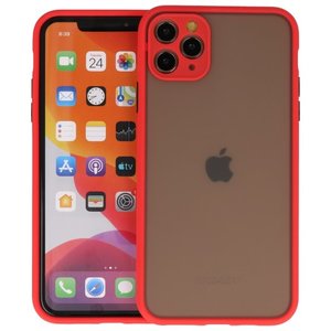 iPhone 11 Pro Max Hoesje Hard Case Backcover Telefoonhoesje Rood