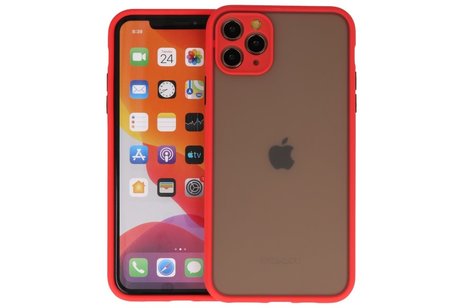 iPhone 11 Pro Max Hoesje Hard Case Backcover Telefoonhoesje Rood