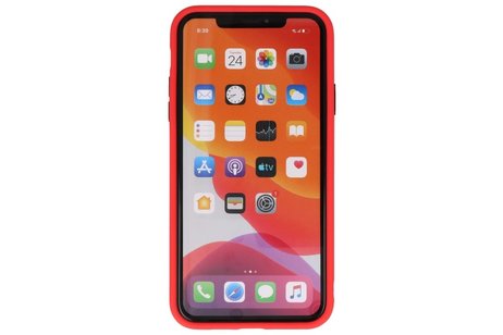 BAOHU Hoesje Geschikt voor de iPhone 11 Pro Max - Hard Case Backcover Telefoonhoesje - Rood