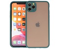 BAOHU Hoesje Geschikt voor de iPhone 11 Pro Max - Hard Case Backcover Telefoonhoesje - Donker Groen