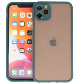 BAOHU iPhone 11 Pro Max Hoesje Hard Case Backcover Telefoonhoesje Donker Groen
