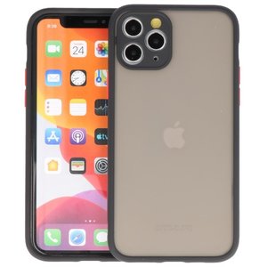 BAOHU Hoesje Geschikt voor de iPhone 11 Pro - Hard Case Backcover Telefoonhoesje - Zwart
