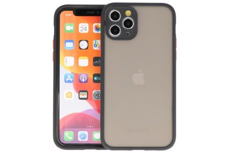 BAOHU Hoesje Geschikt voor de iPhone 11 Pro - Hard Case Backcover Telefoonhoesje - Zwart