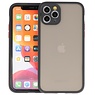 iPhone 11 Pro Hoesje Hard Case Backcover Telefoonhoesje Zwart