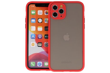 BAOHU Hoesje Geschikt voor de iPhone 11 Pro - Hard Case Backcover Telefoonhoesje - Rood