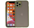BAOHU Hoesje Geschikt voor de iPhone 11 Pro - Hard Case Backcover Telefoonhoesje - Groen
