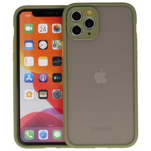 iPhone 11 Pro Hoesje Hard Case Backcover Telefoonhoesje Groen